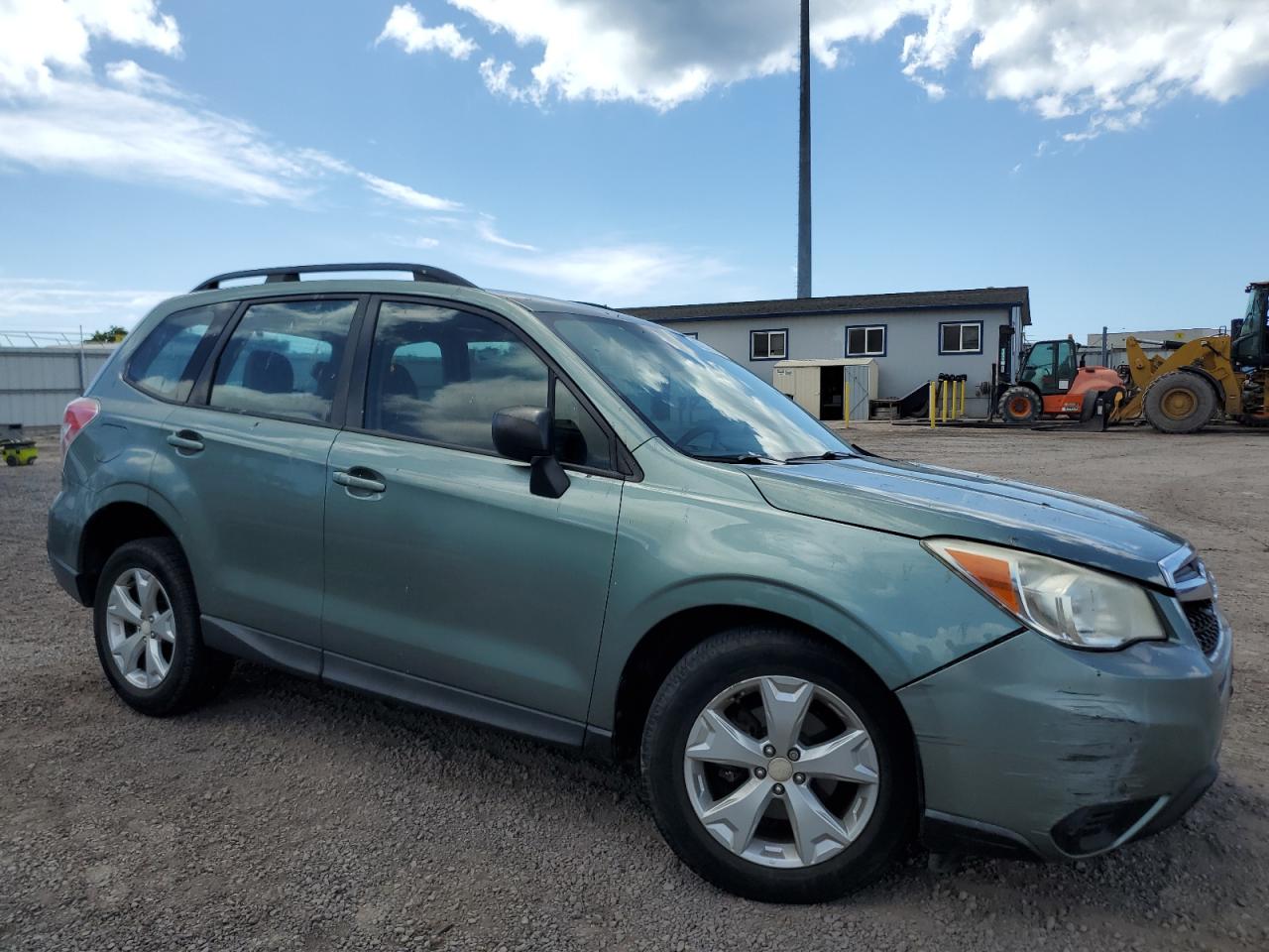 2015 Subaru Forester 2.5i Teal vin: JF2SJABC2FH448058