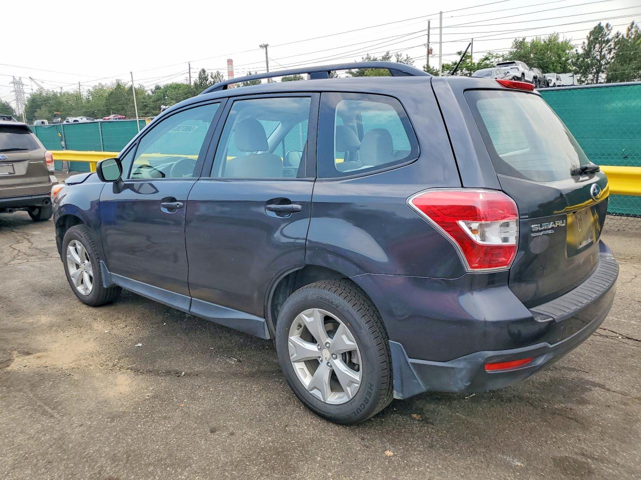 2015 Subaru Forester 2.5i Black vin: JF2SJABC2FH582830