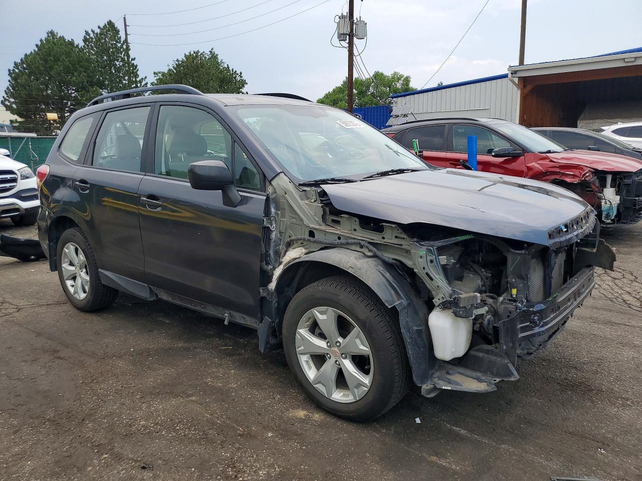 2015 Subaru Forester 2.5i Black vin: JF2SJABC2FH582830