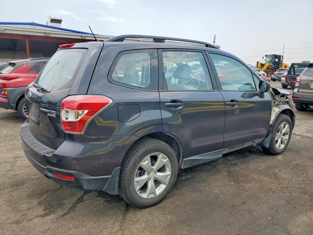 2015 Subaru Forester 2.5i Black vin: JF2SJABC2FH582830