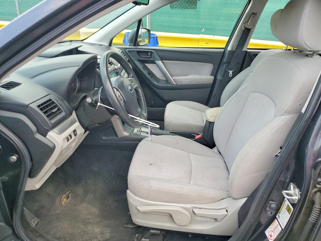 2015 Subaru Forester 2.5i Black vin: JF2SJABC2FH582830
