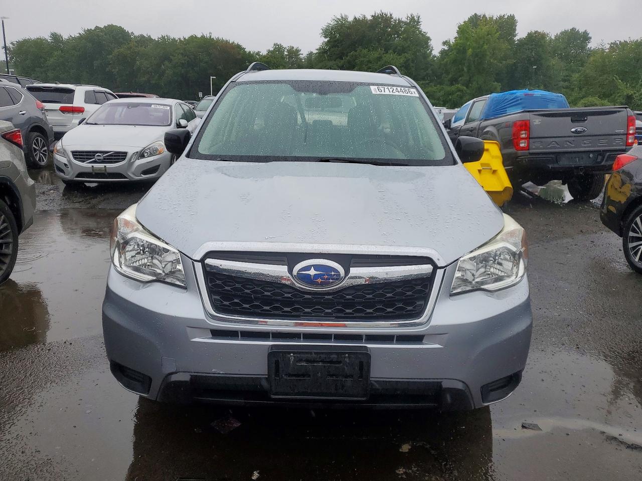 2015 Subaru Forester 2.5i Gray vin: JF2SJABC2FH838903