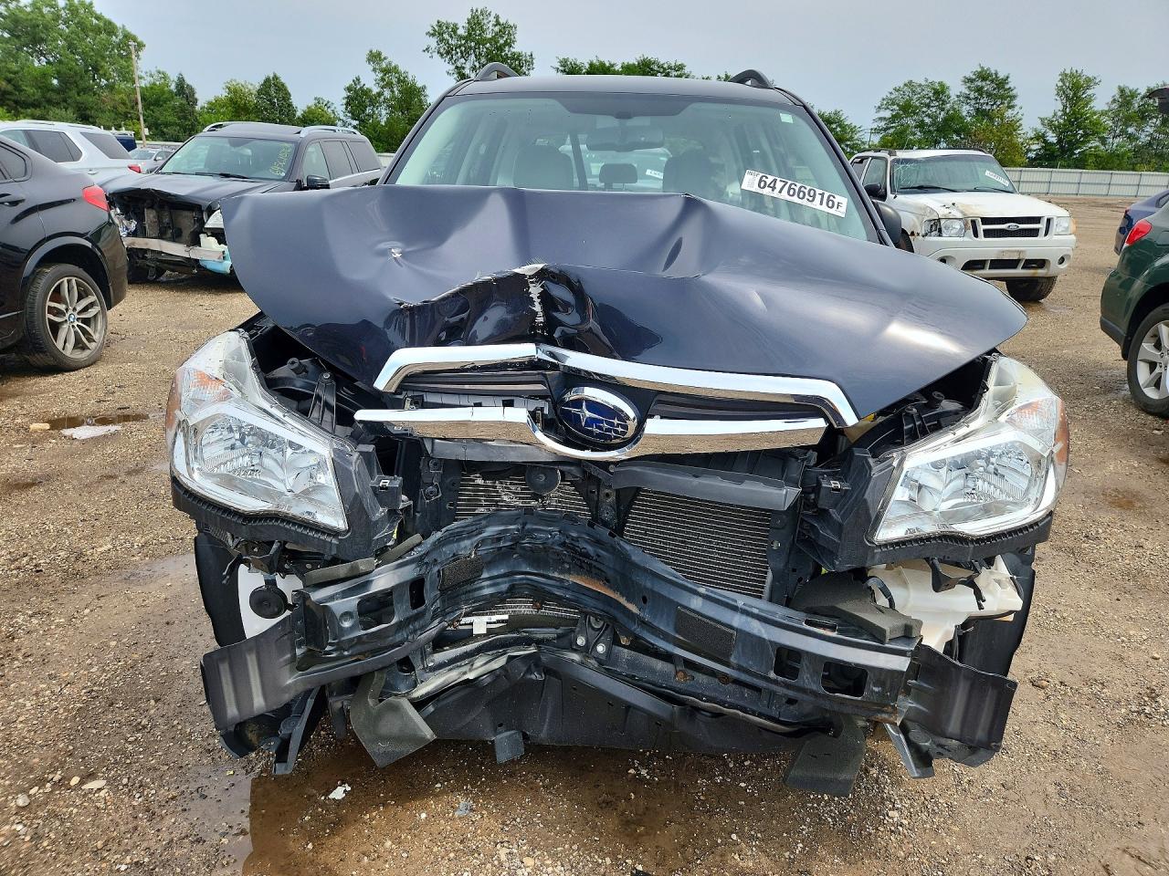 2016 Subaru Forester 2.5i Charcoal vin: JF2SJABC2GH533922