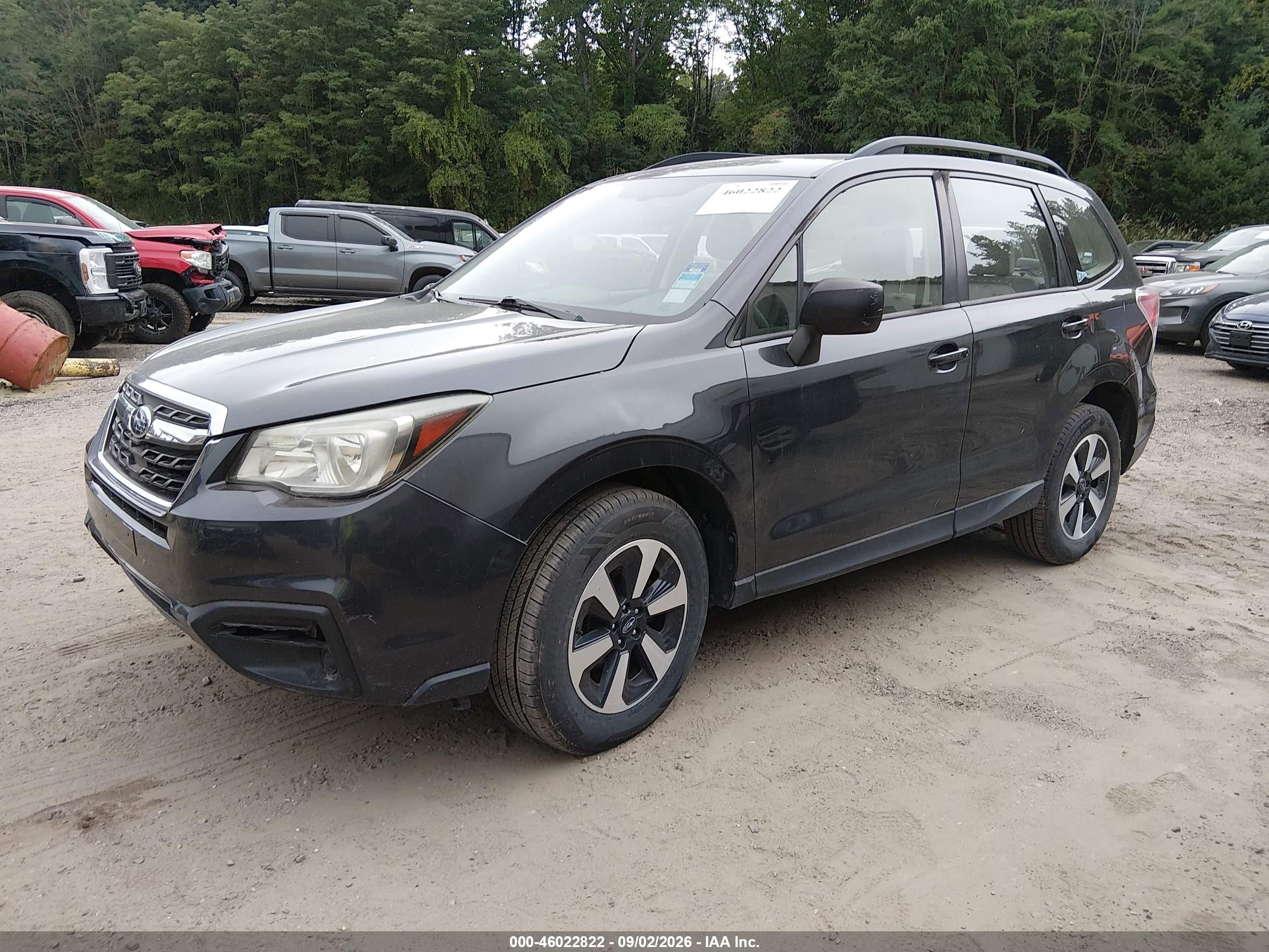 2018 Subaru Forester 2.5i Navy vin: JF2SJABC2JH456492