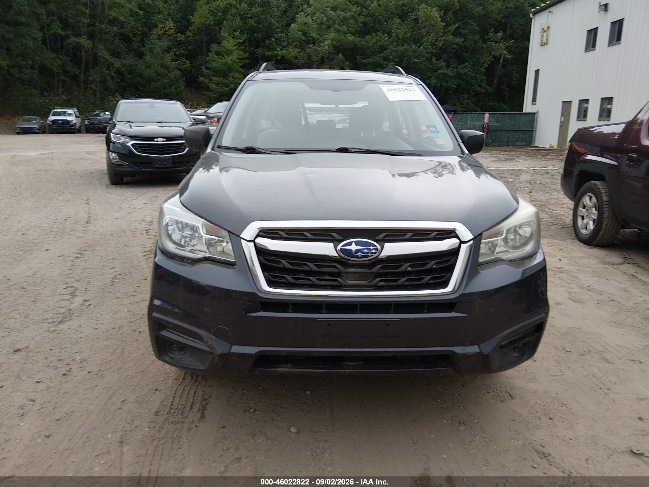 2018 Subaru Forester 2.5i Navy vin: JF2SJABC2JH456492