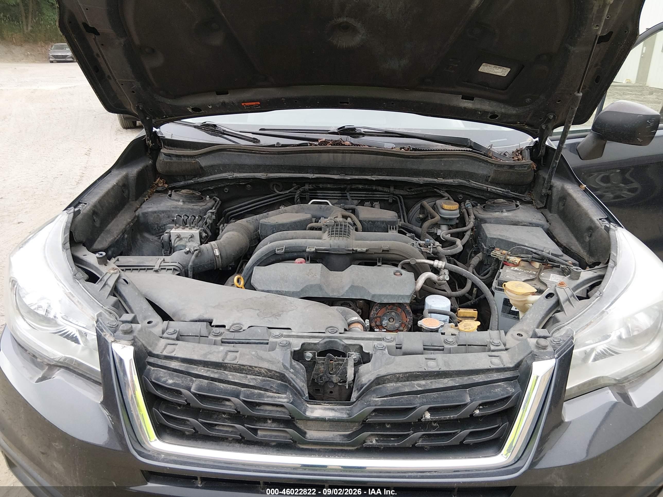 2018 Subaru Forester 2.5i Navy vin: JF2SJABC2JH456492