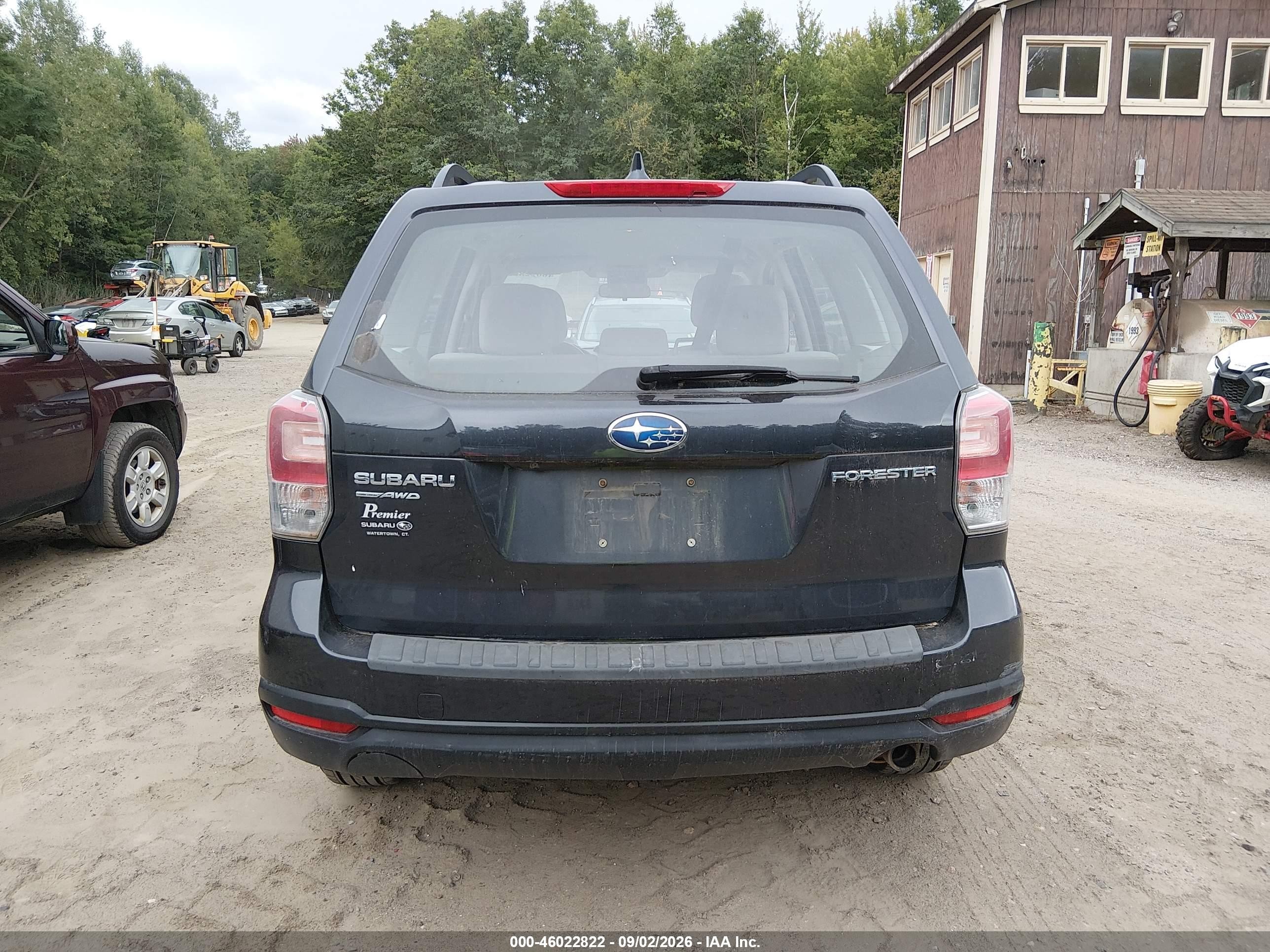 2018 Subaru Forester 2.5i Navy vin: JF2SJABC2JH456492
