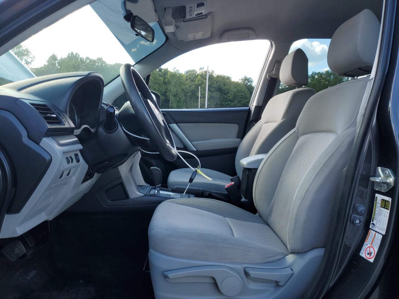 2015 Subaru Forester 2.5i Charcoal vin: JF2SJABC3FH502824