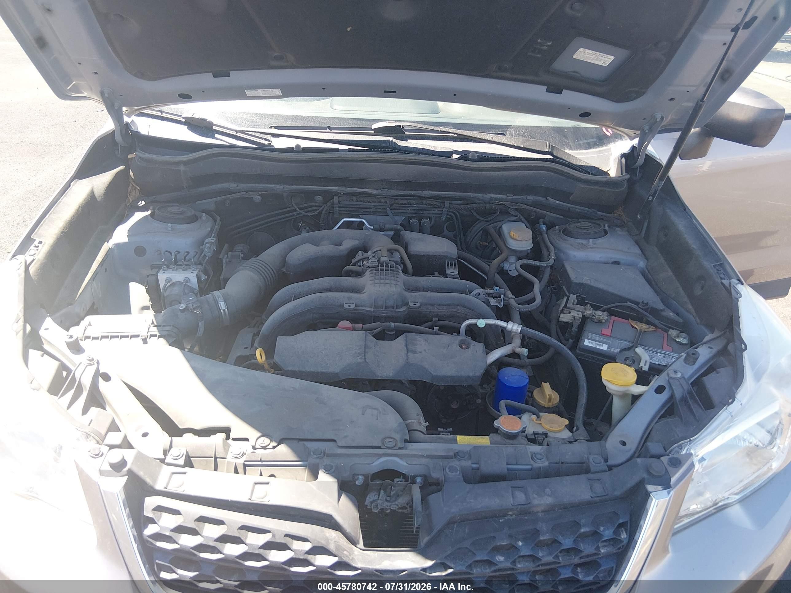 2015 Subaru Forester 2.5i Tan vin: JF2SJABC3FH575305
