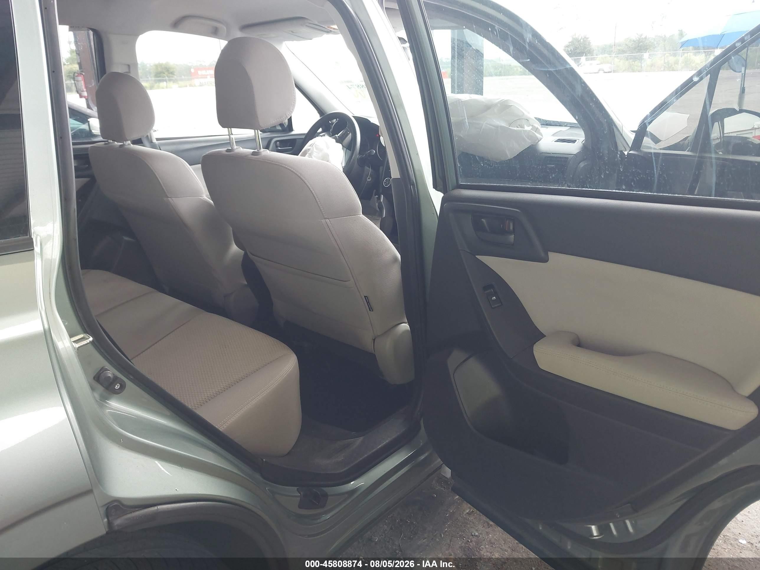 2015 Subaru Forester 2.5i Green vin: JF2SJABC3FH801116