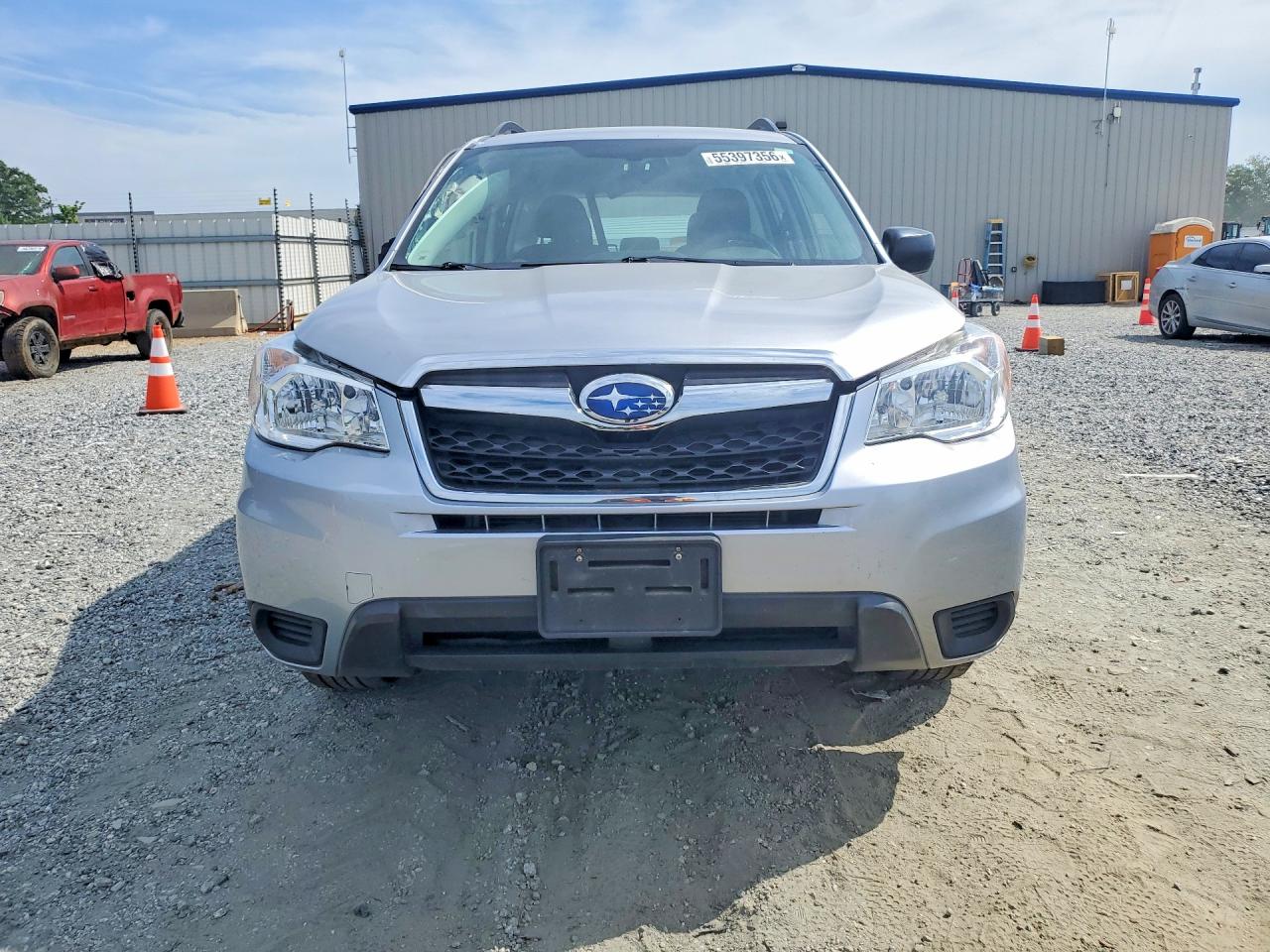 2016 Subaru Forester 2.5i Silver vin: JF2SJABC3GH535680