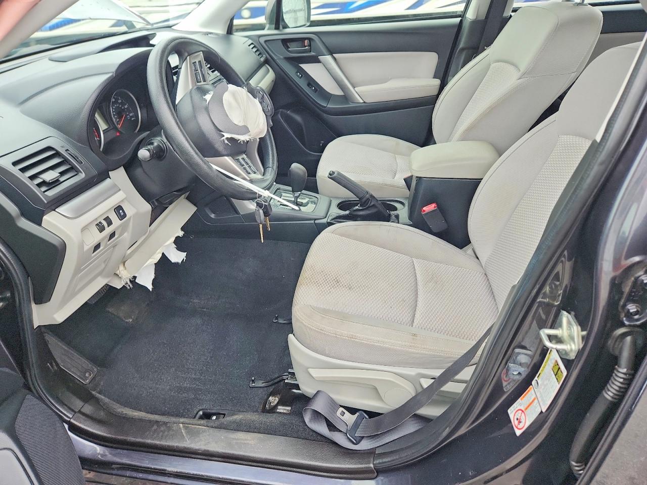 2015 Subaru Forester 2.5i Gray vin: JF2SJABC4FH432301