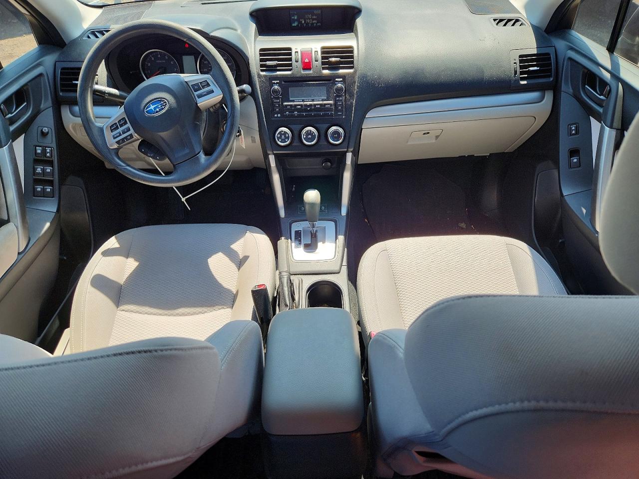 2015 Subaru Forester 2.5i Белый vin: JF2SJABC4FH443007