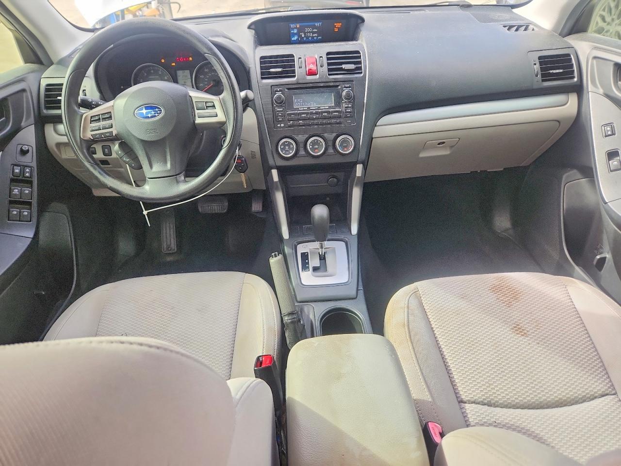 2015 Subaru Forester 2.5i Silver vin: JF2SJABC4FH596096