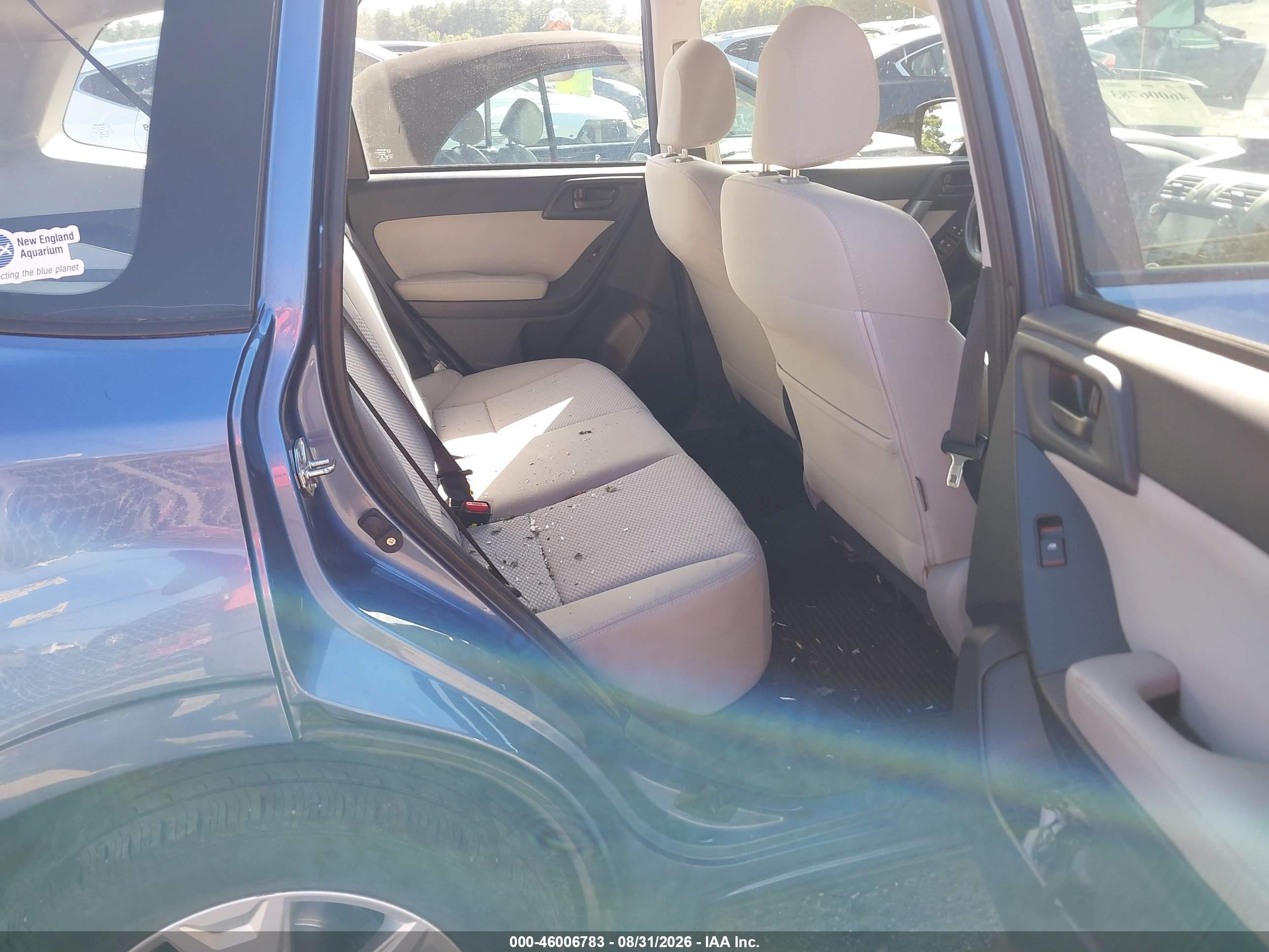 2016 Subaru Forester 2.5i Blue vin: JF2SJABC4GH549457