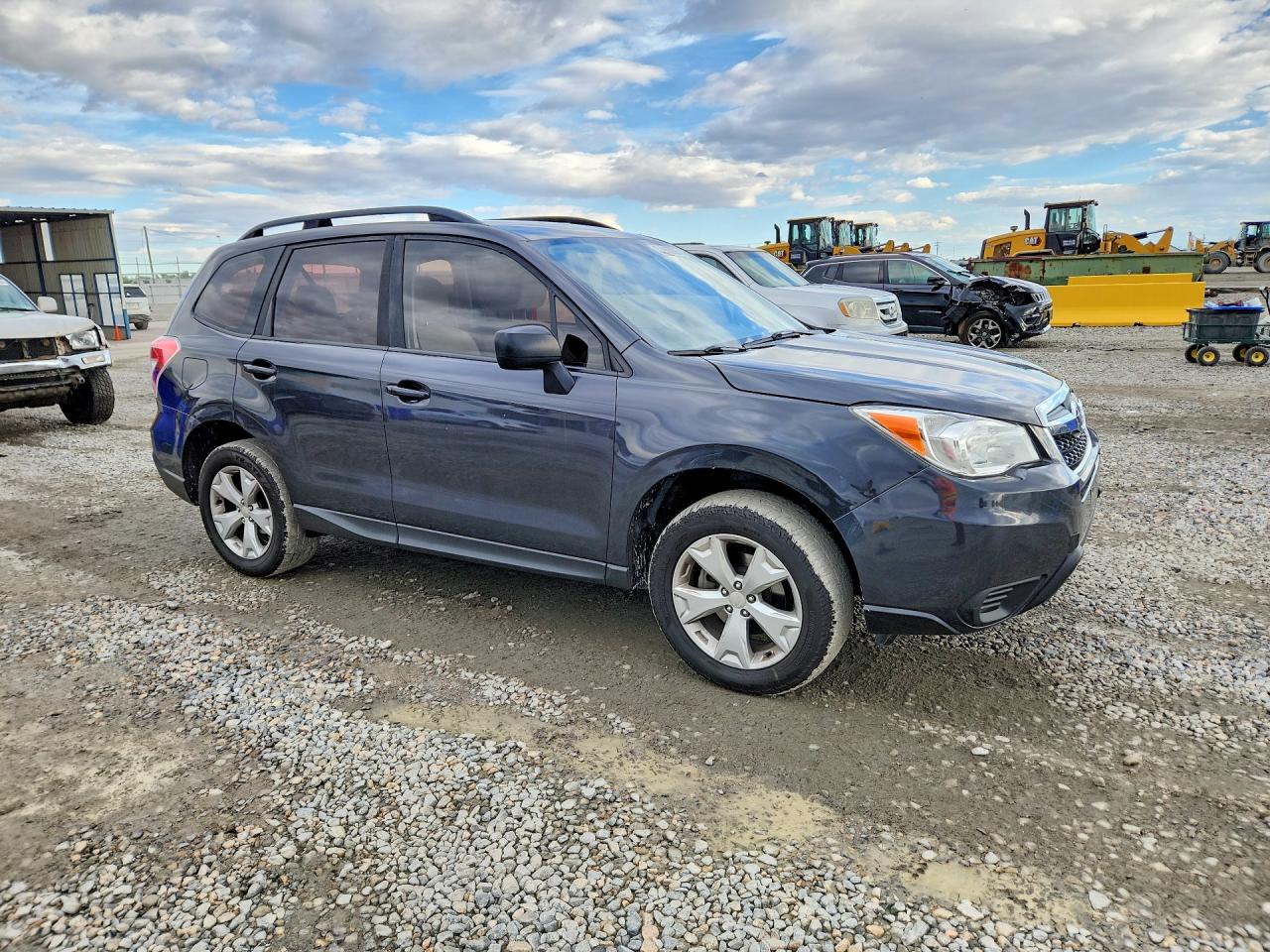 2016 Subaru Forester 2.5i Gray vin: JF2SJABC4GH565125