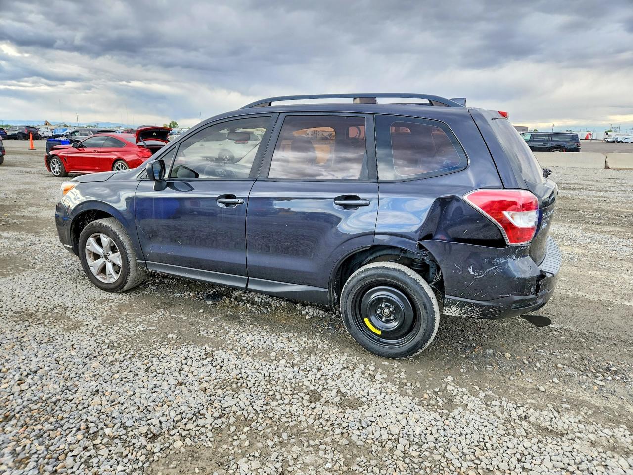 2016 Subaru Forester 2.5i Gray vin: JF2SJABC4GH565125