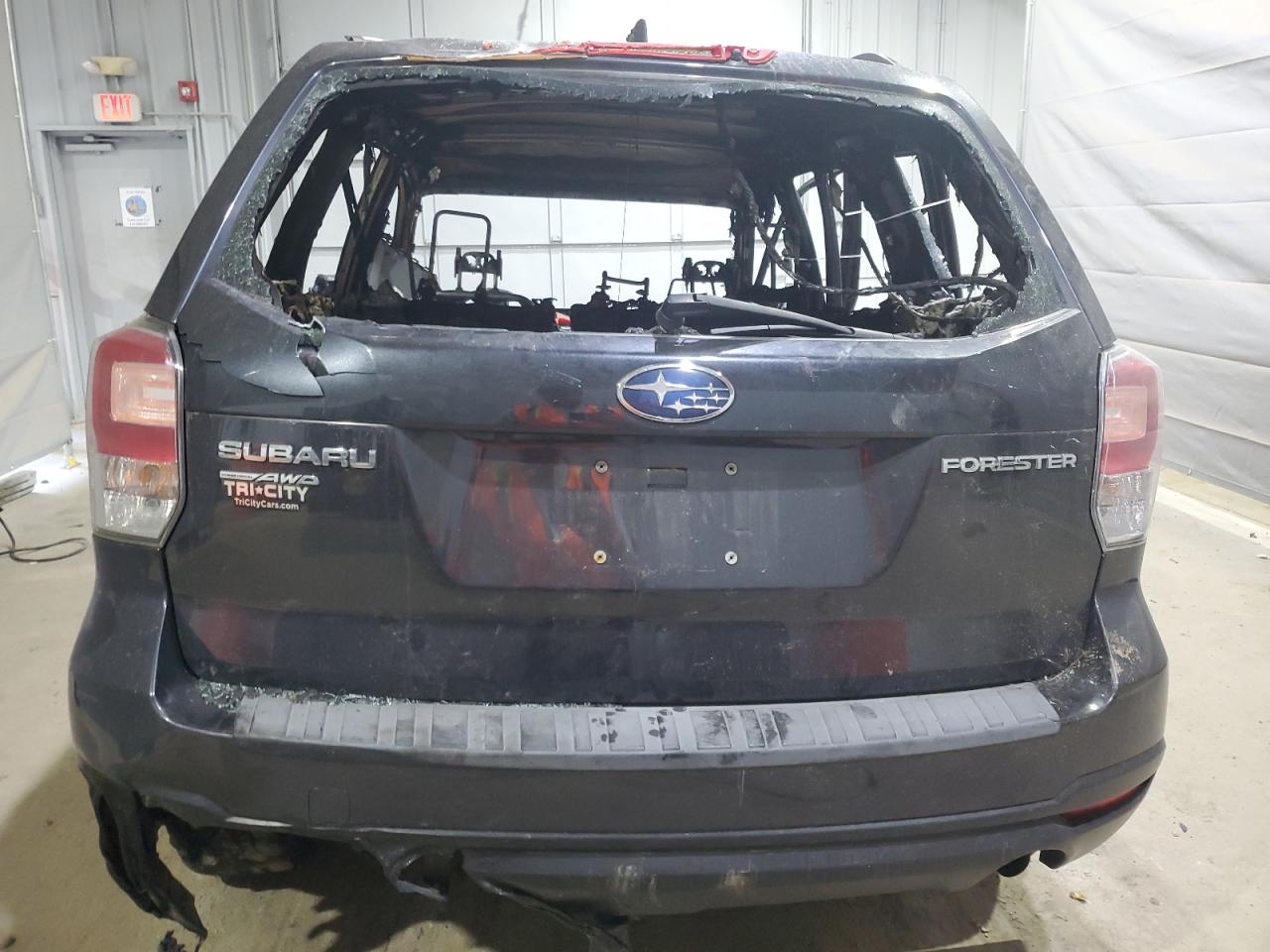 2018 Subaru Forester 2.5i Серый vin: JF2SJABC4JH436518