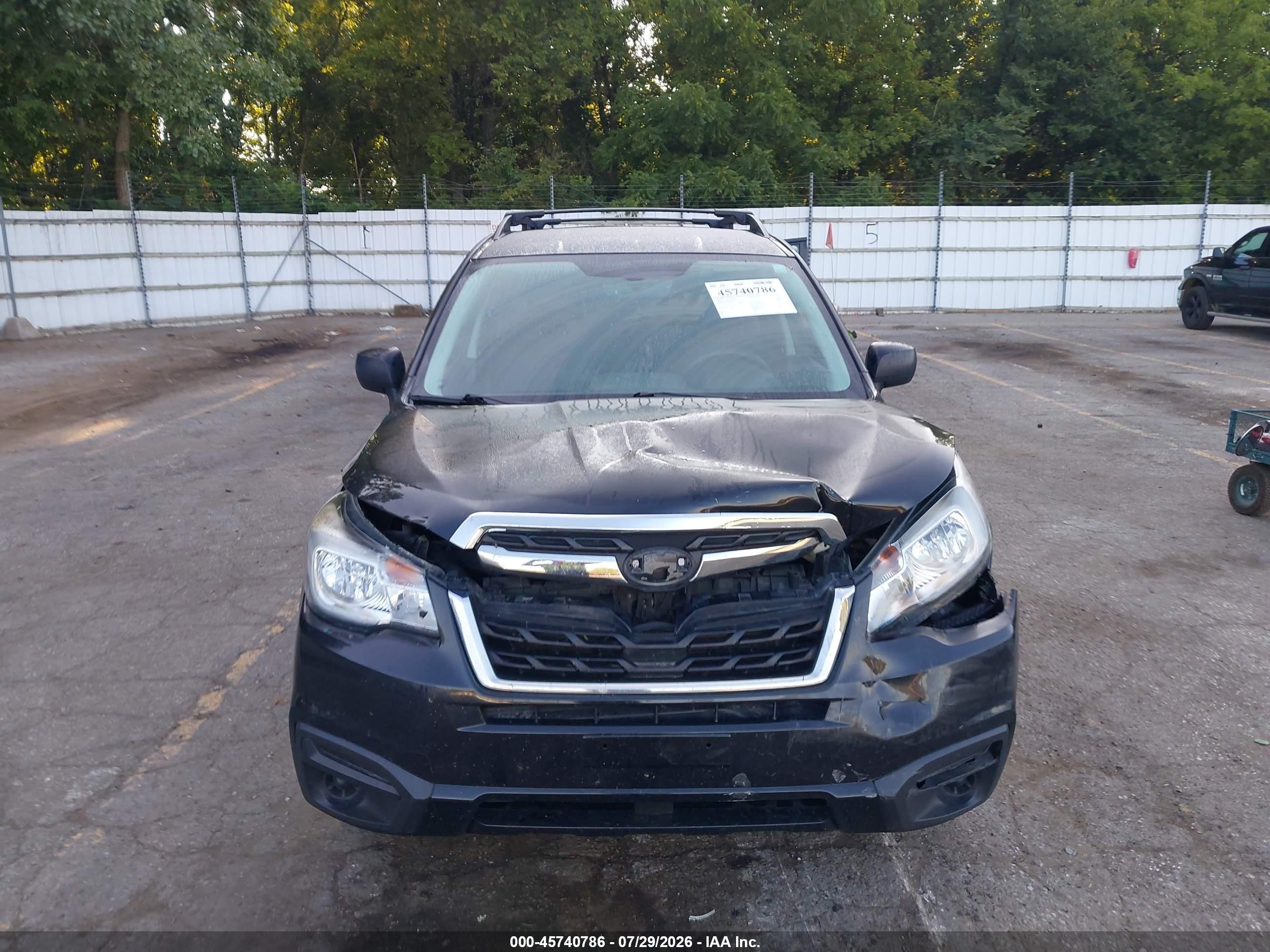 2018 Subaru Forester 2.5i Black vin: JF2SJABC4JH535887
