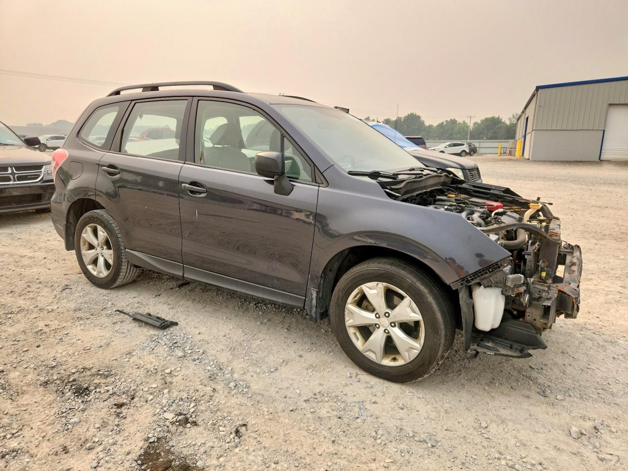 2015 Subaru Forester 2.5i Black vin: JF2SJABC5FH414051