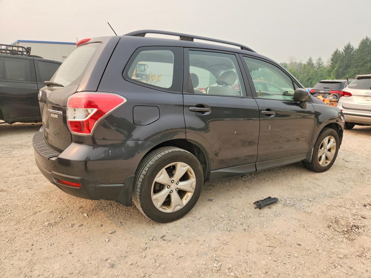 2015 Subaru Forester 2.5i Black vin: JF2SJABC5FH414051