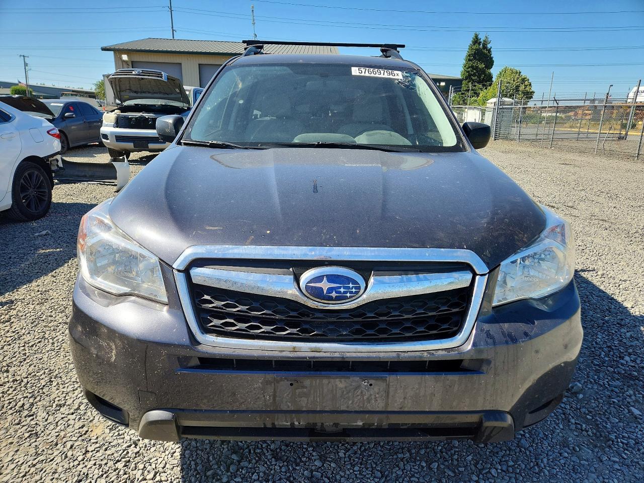 2015 Subaru Forester 2.5i Угольный vin: JF2SJABC5FH825224