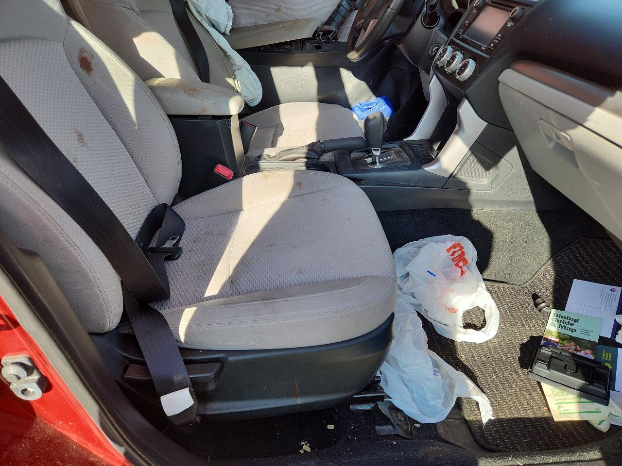 2017 Subaru Forester 2.5i Red vin: JF2SJABC5HH457582