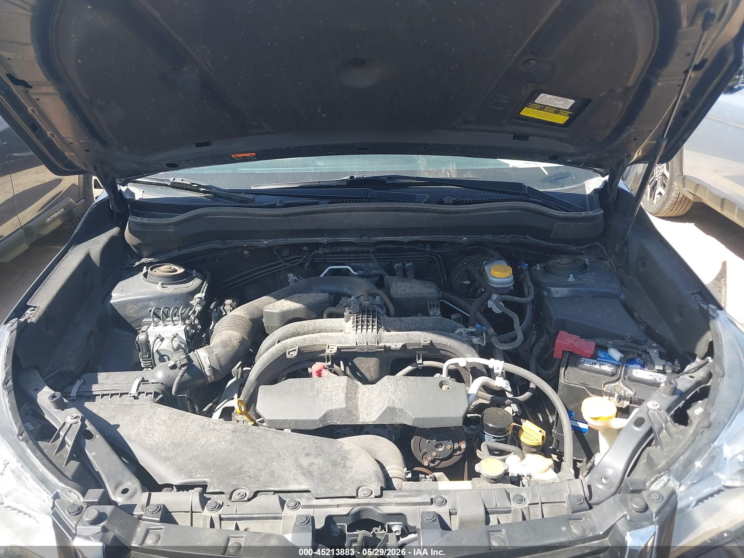 2018 Subaru Forester 2.5i Gray vin: JF2SJABC5JH400420