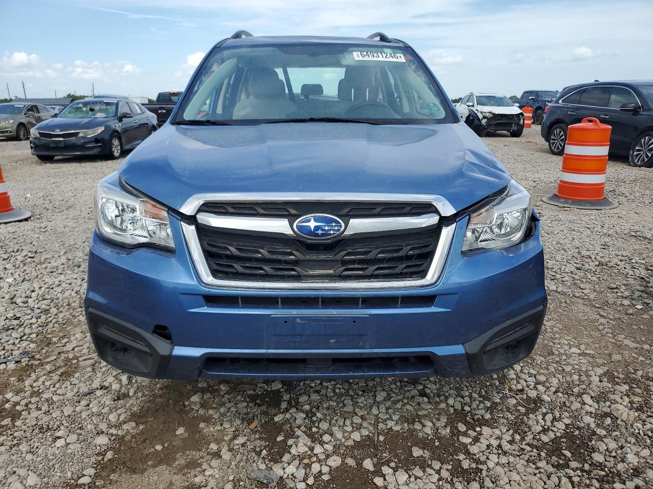 2018 Subaru Forester 2.5i Синий vin: JF2SJABC5JH469219