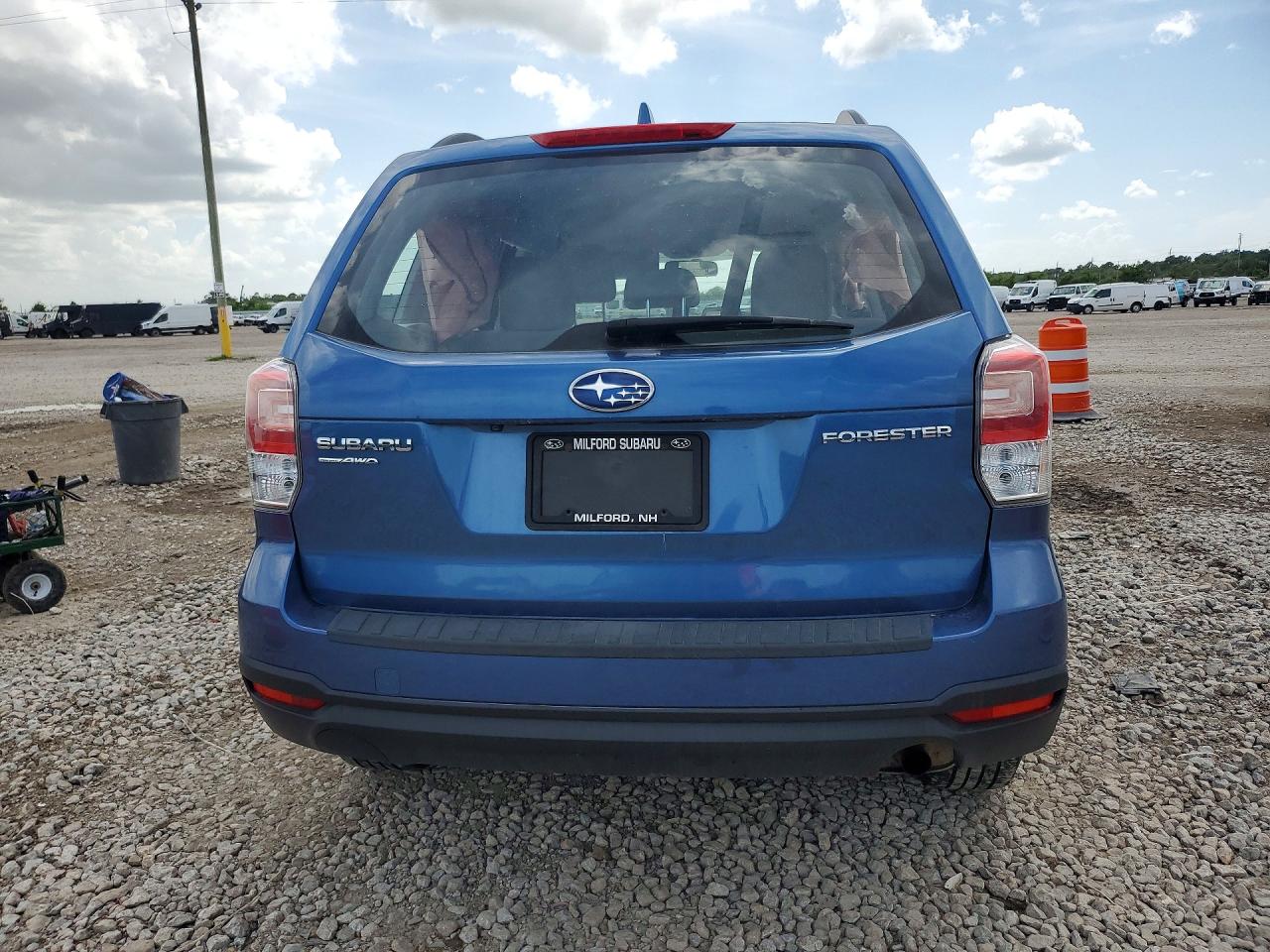 2018 Subaru Forester 2.5i Синий vin: JF2SJABC5JH469219