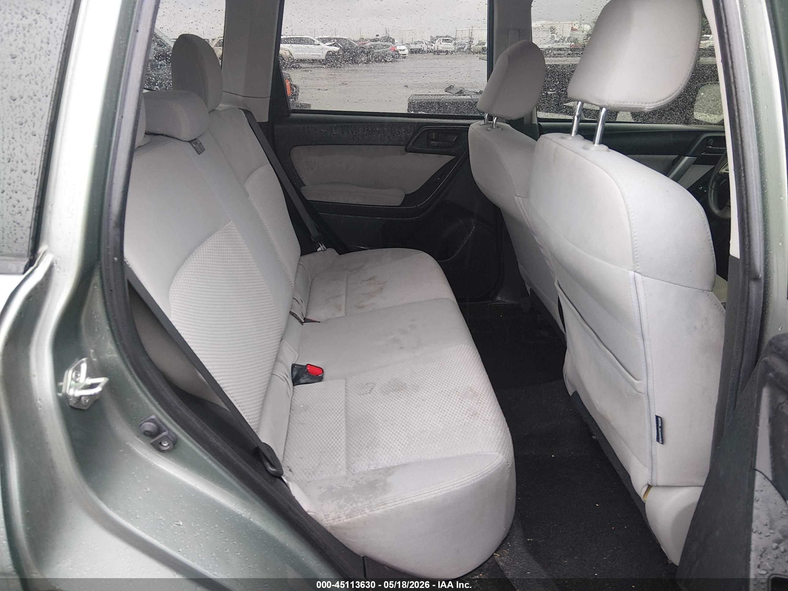 2015 Subaru Forester 2.5i Green vin: JF2SJABC6FH422885