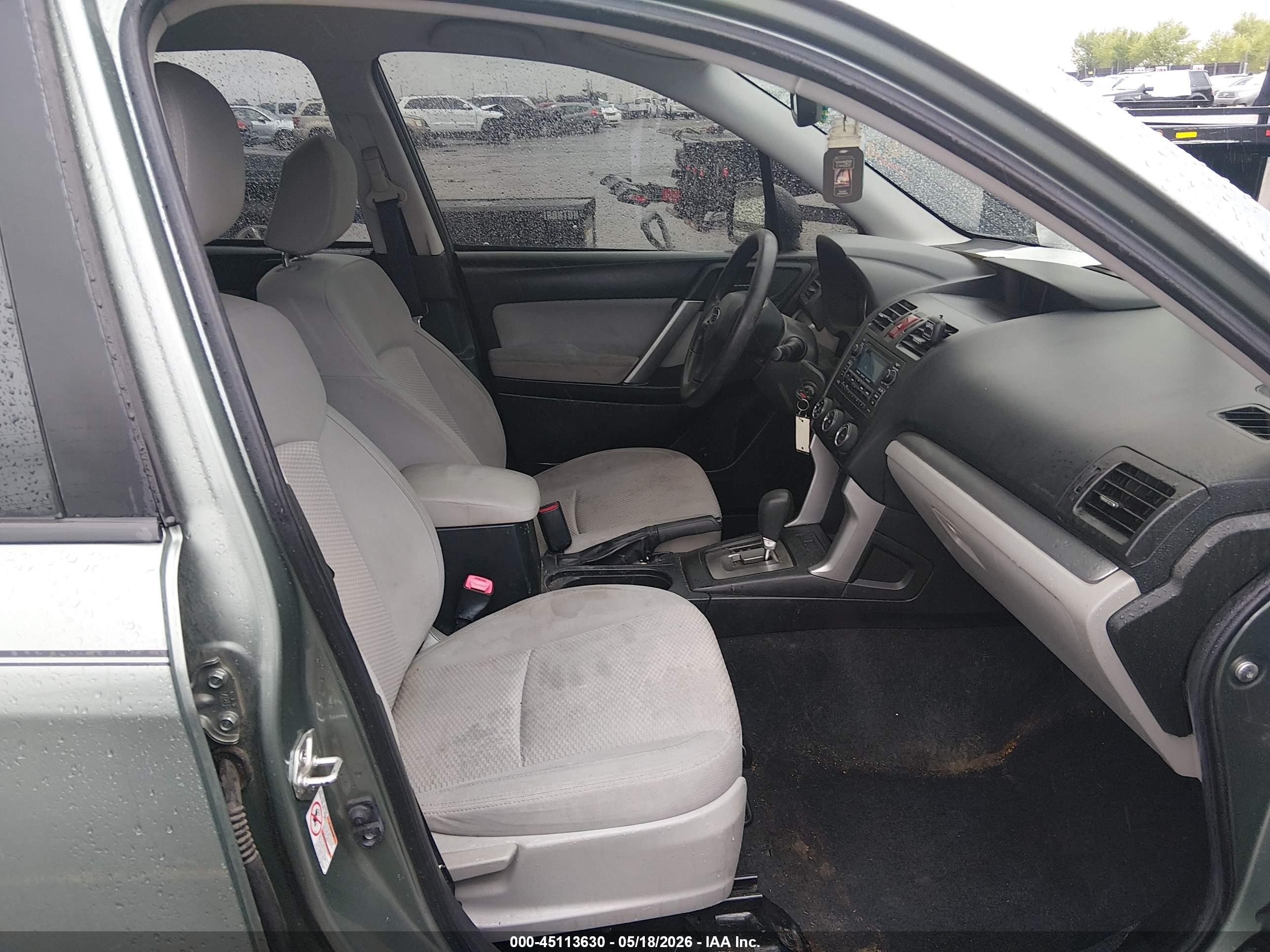 2015 Subaru Forester 2.5i Green vin: JF2SJABC6FH422885