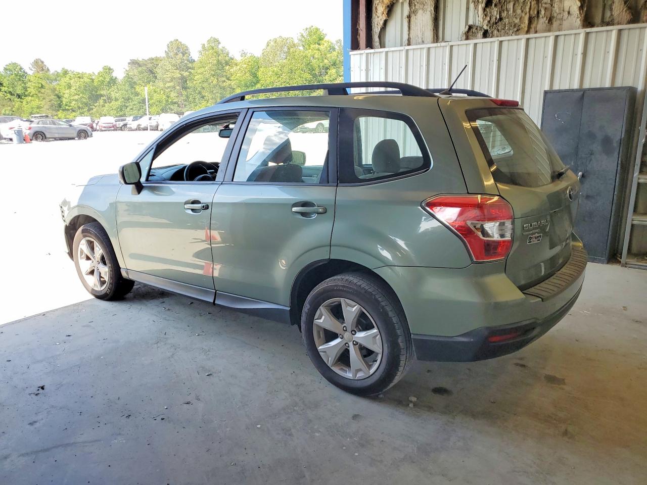 2015 Subaru Forester 2.5i Green vin: JF2SJABC6FH427293