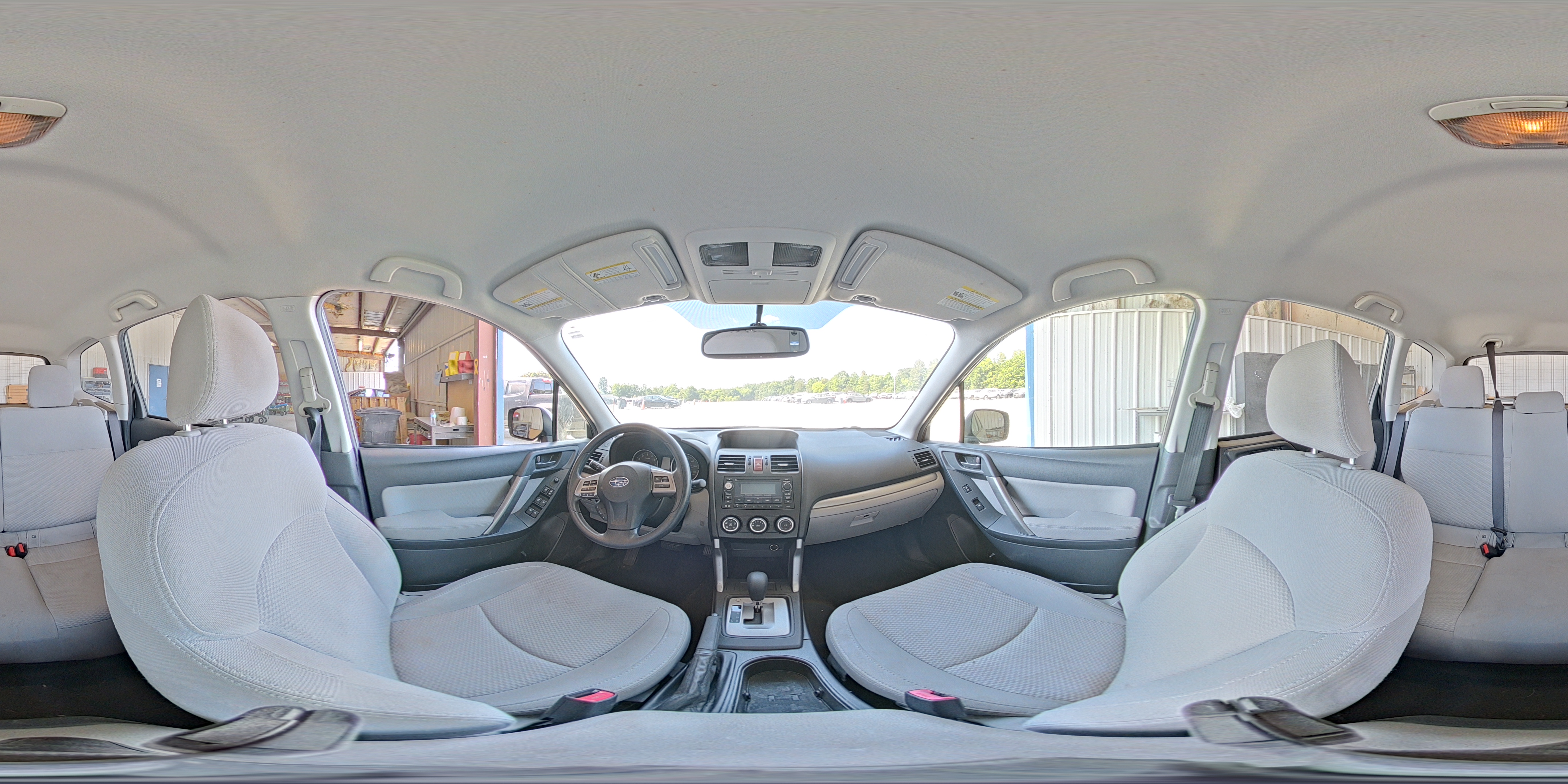 2015 Subaru Forester 2.5i Green vin: JF2SJABC6FH427293