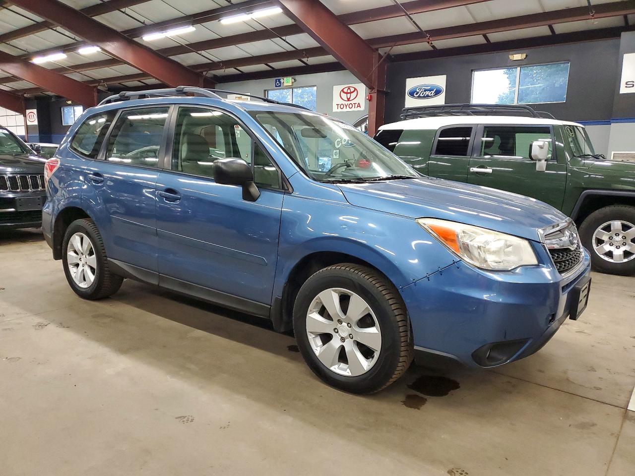 2015 Subaru Forester 2.5i Синий vin: JF2SJABC6FH496081