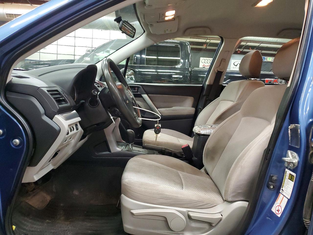 2015 Subaru Forester 2.5i Синий vin: JF2SJABC6FH496081