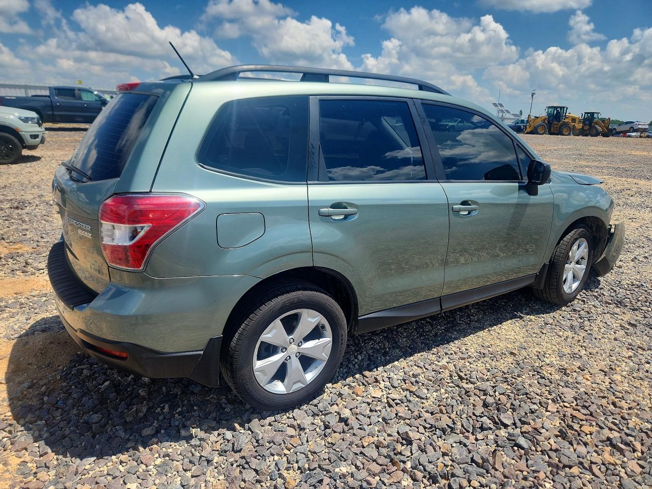 2015 Subaru Forester 2.5i Green vin: JF2SJABC6FH514997