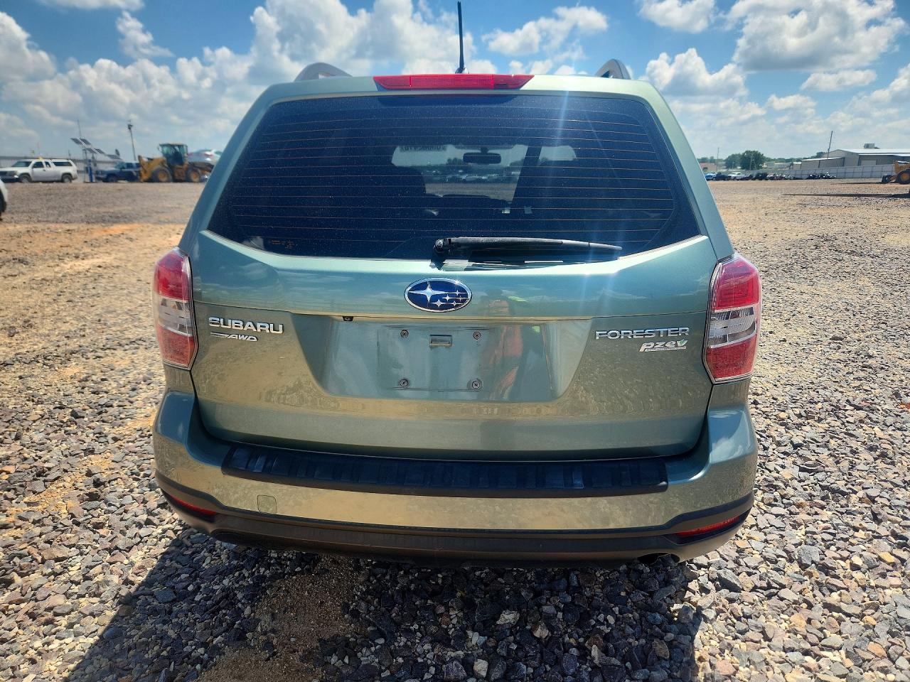 2015 Subaru Forester 2.5i Green vin: JF2SJABC6FH514997