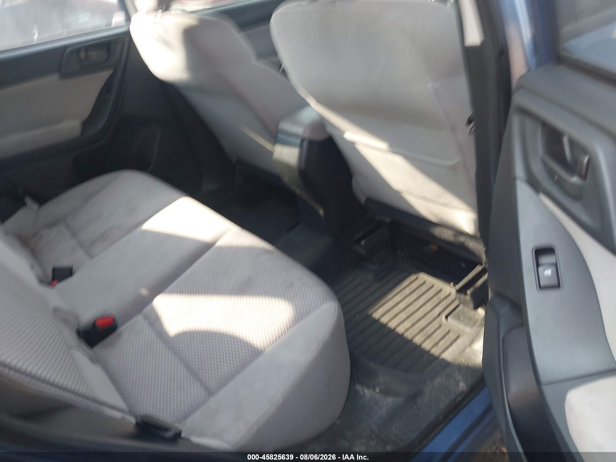 2015 Subaru Forester 2.5i Blue vin: JF2SJABC6FH553928