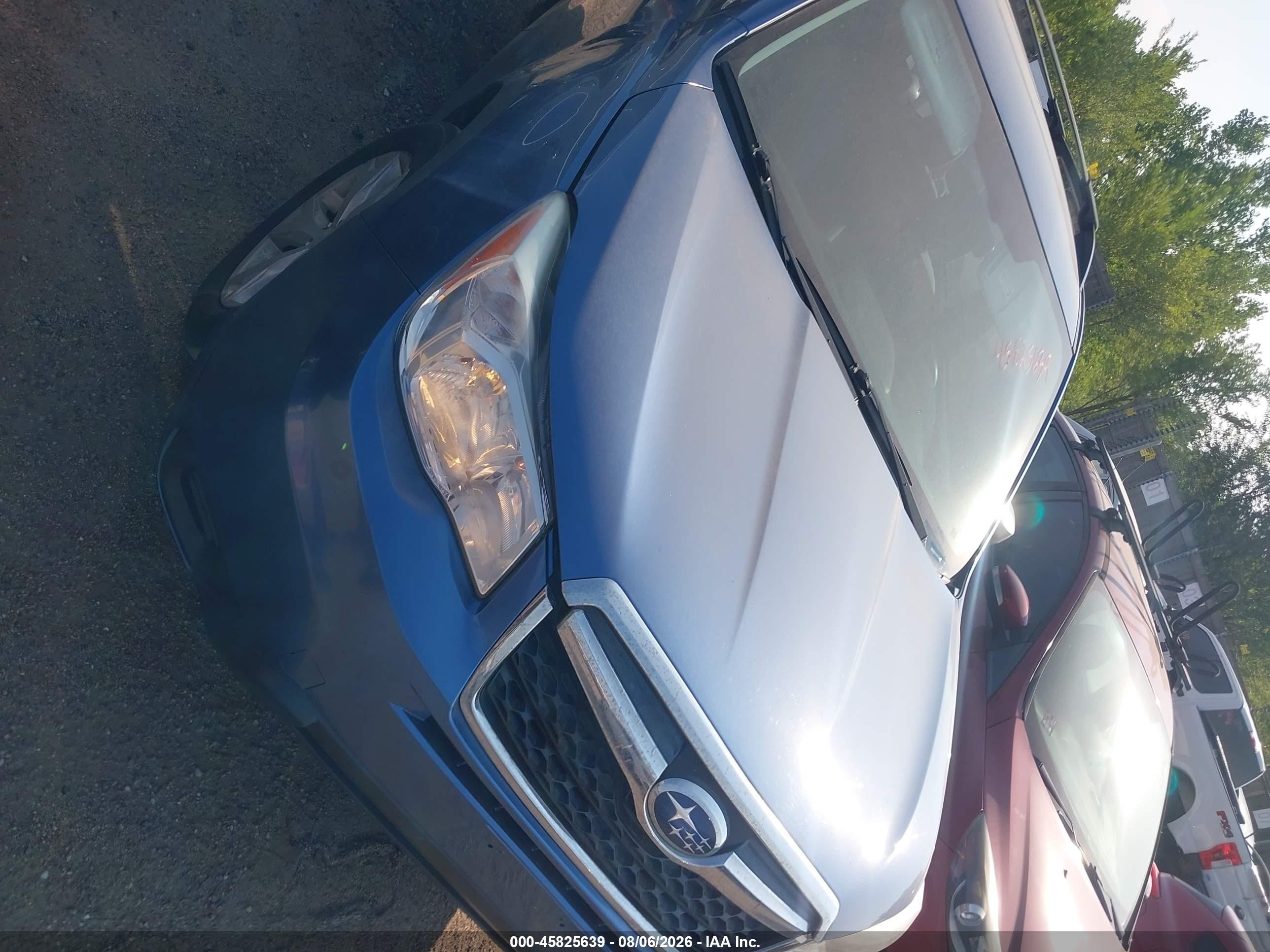 2015 Subaru Forester 2.5i Blue vin: JF2SJABC6FH553928