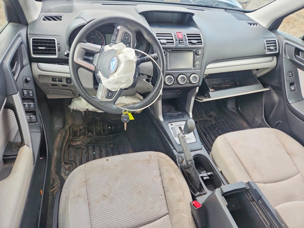 2017 Subaru Forester 2.5i Gray vin: JF2SJABC6HH488582