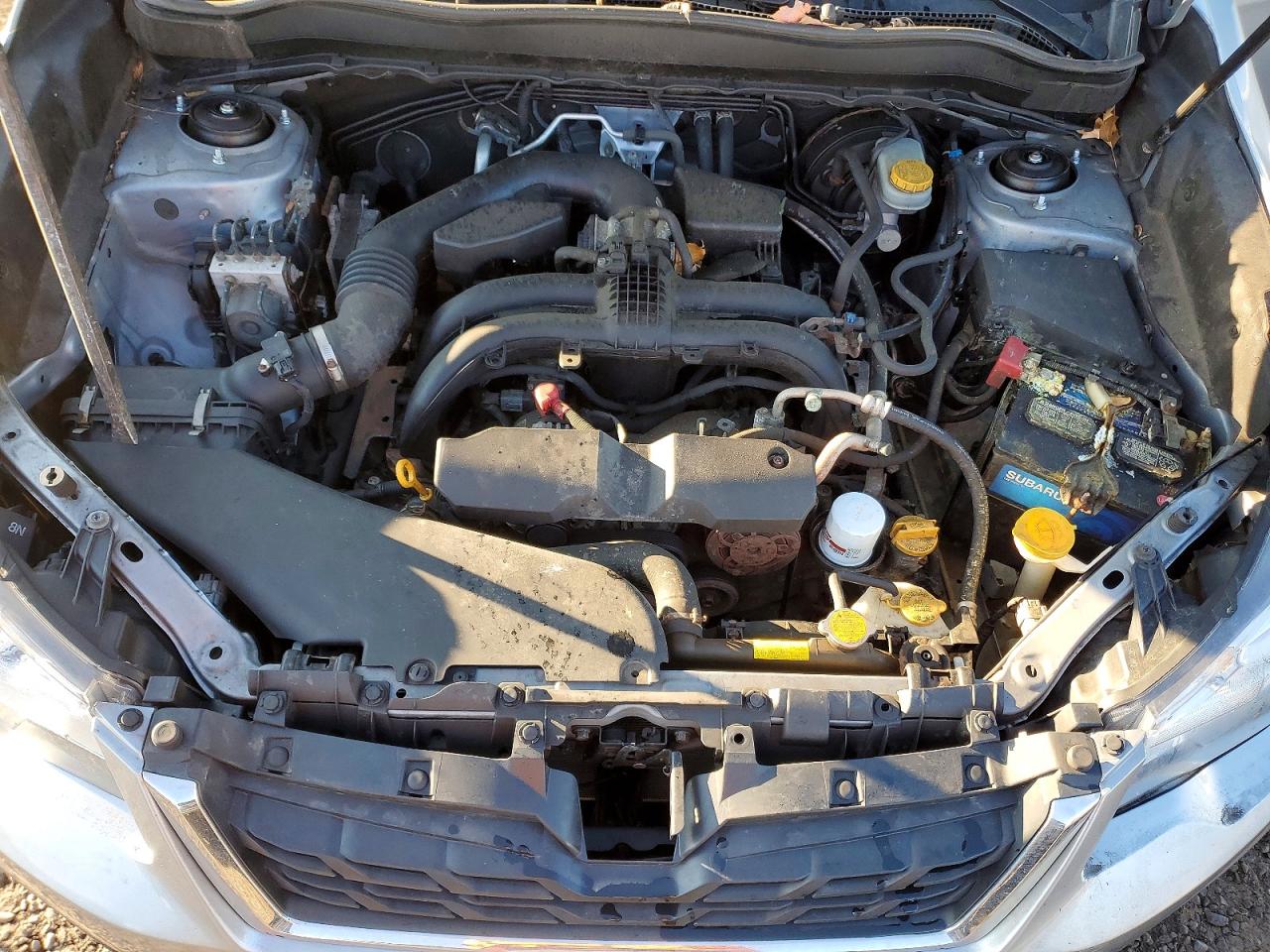 2017 Subaru Forester 2.5i Silver vin: JF2SJABC6HH494592