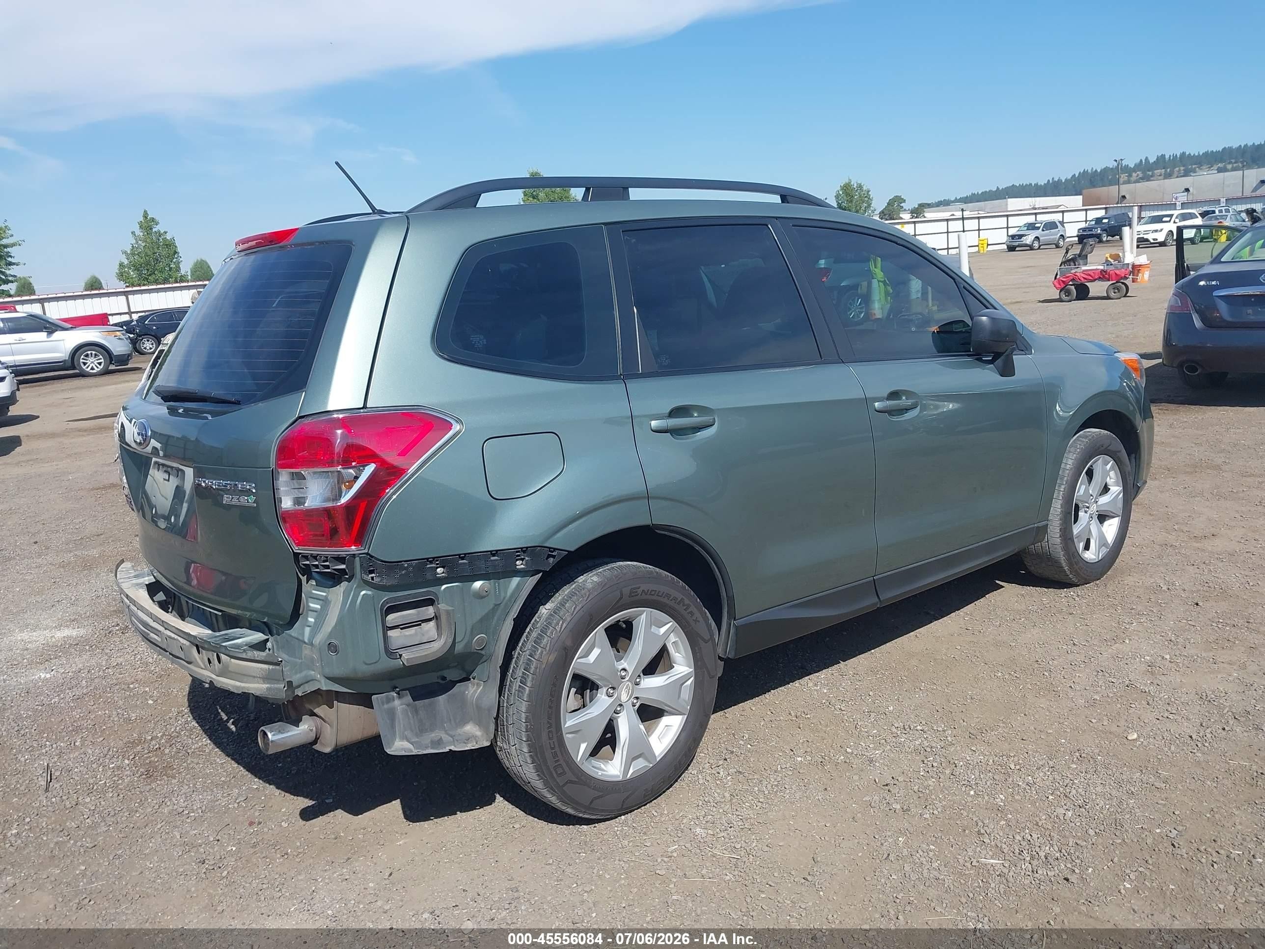 2015 Subaru Forester 2.5i Green vin: JF2SJABC7FH456026