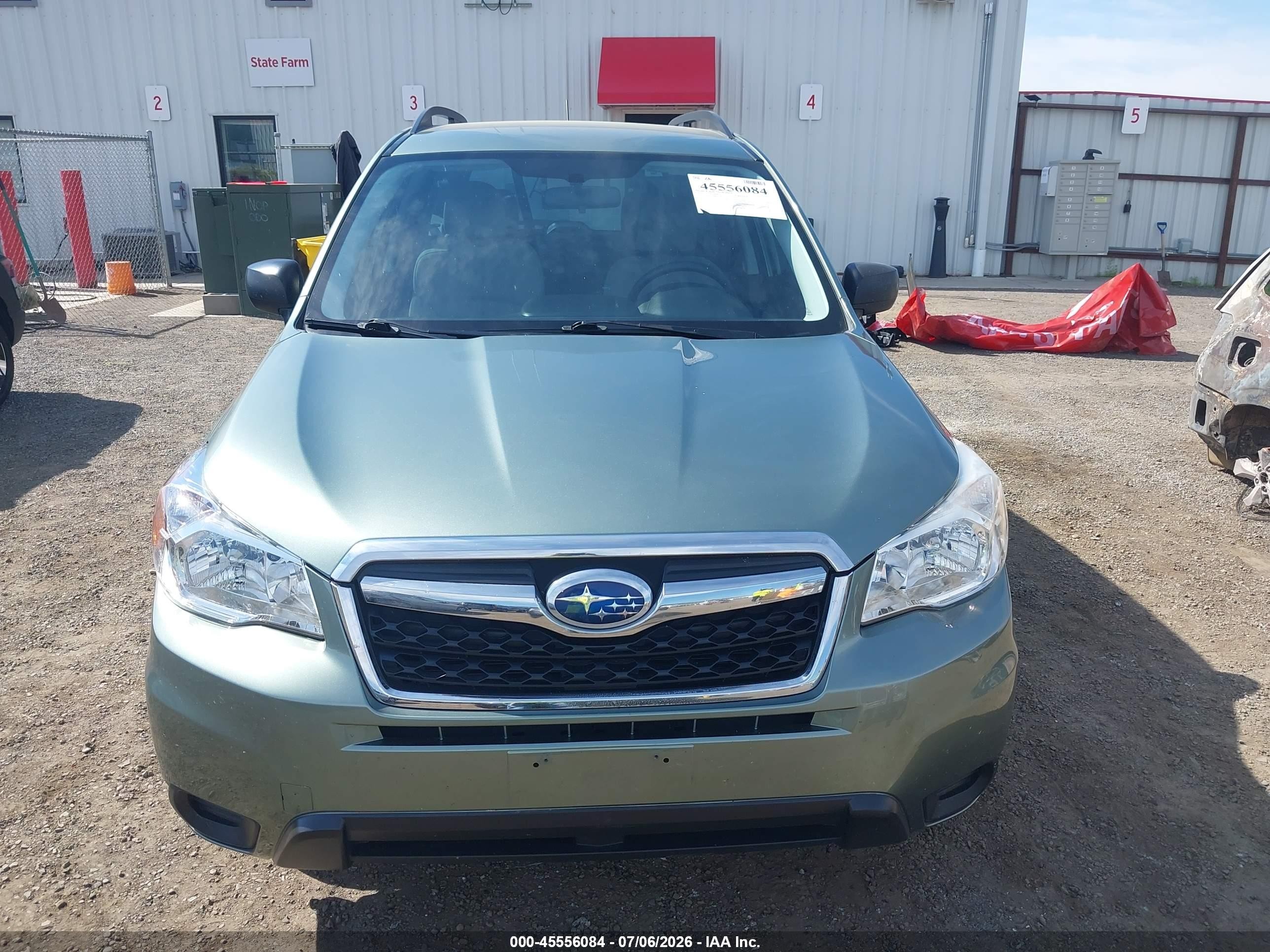 2015 Subaru Forester 2.5i Green vin: JF2SJABC7FH456026