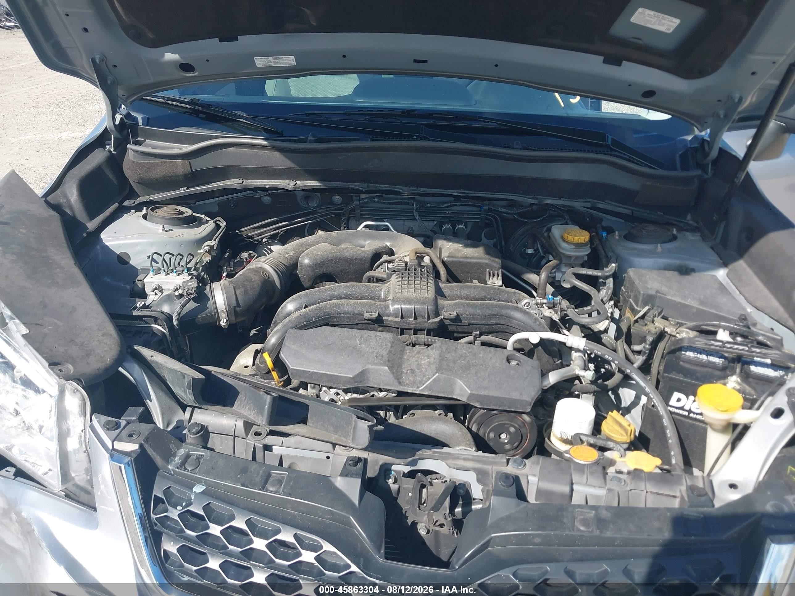 2015 Subaru Forester 2.5i Silver vin: JF2SJABC7FH467012