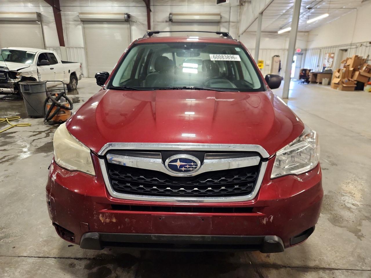 2015 Subaru Forester 2.5i Red vin: JF2SJABC7FH487034