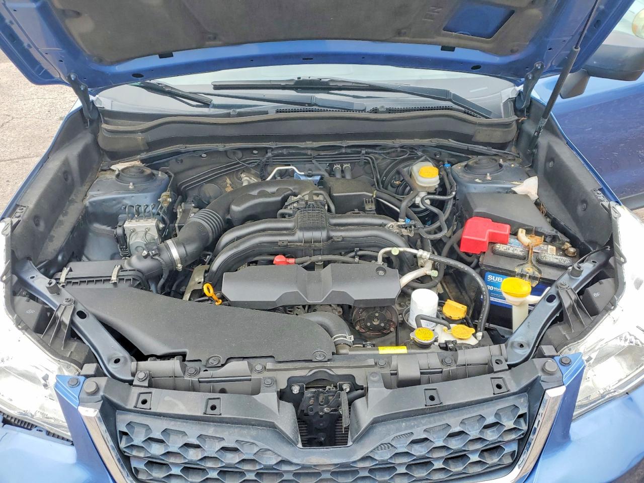 2015 Subaru Forester 2.5i Blue vin: JF2SJABC7FH572939