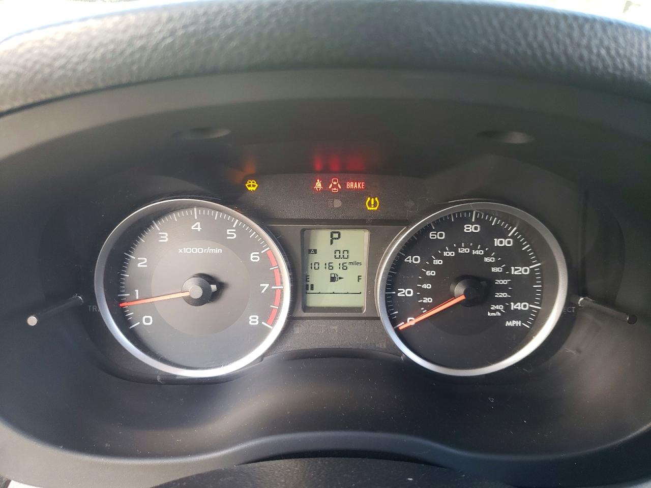 2015 Subaru Forester 2.5i Красный vin: JF2SJABC7FH575470