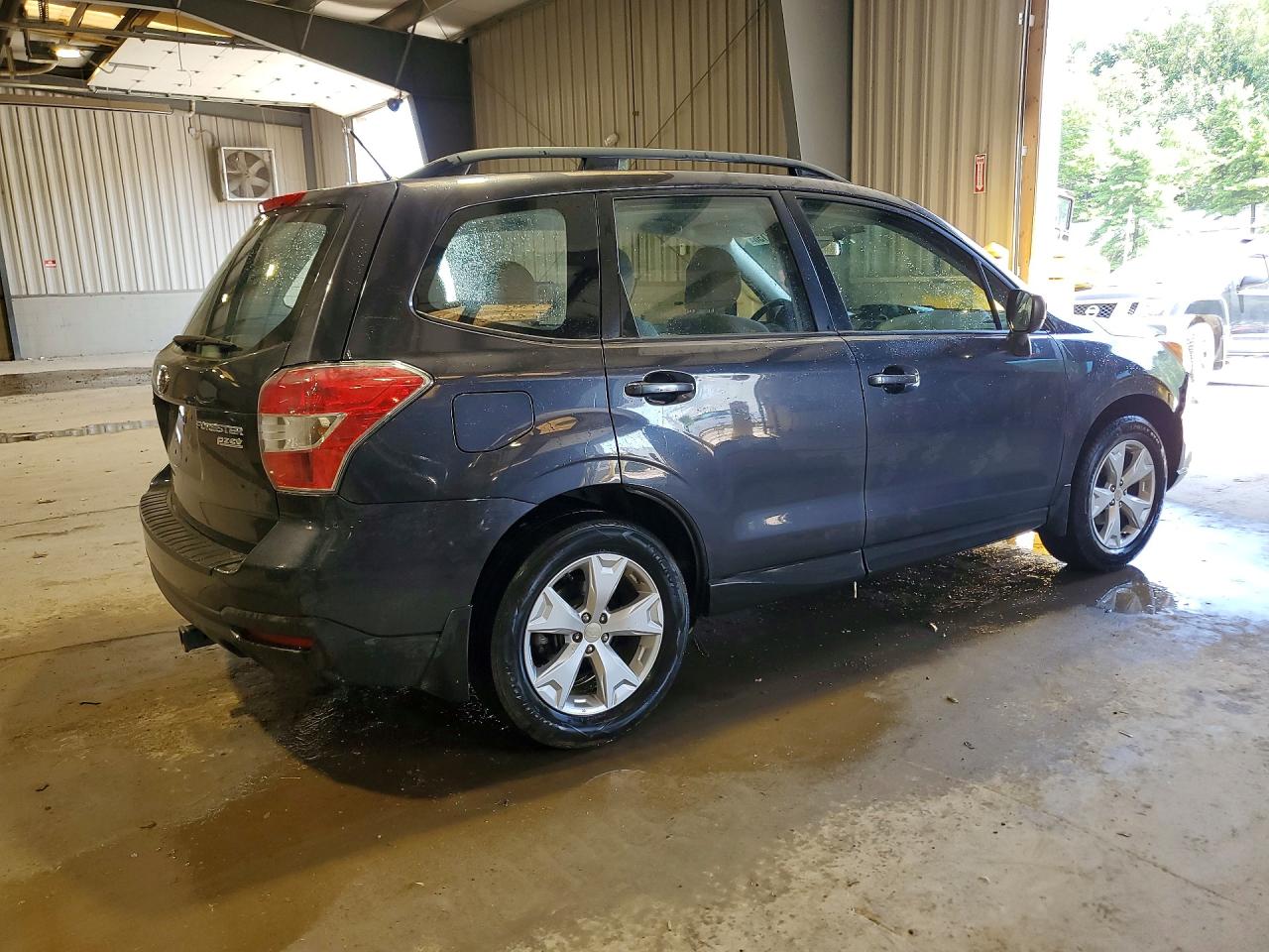 2015 Subaru Forester 2.5i Gray vin: JF2SJABC7FH578577