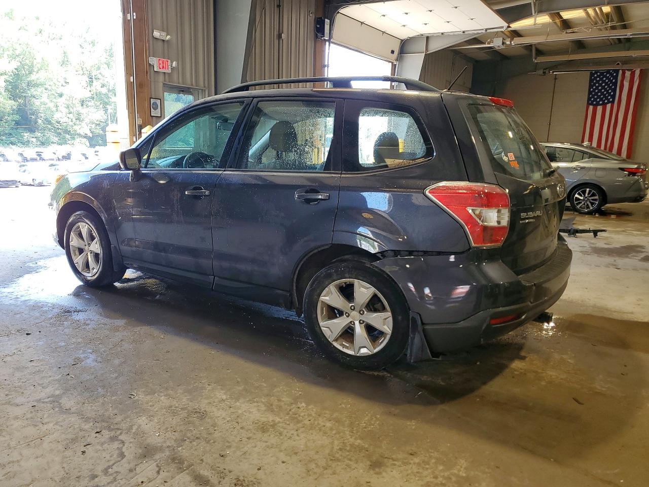 2015 Subaru Forester 2.5i Gray vin: JF2SJABC7FH578577